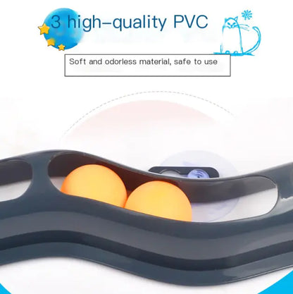 Suction Cup Window Track Ball Cat Toy